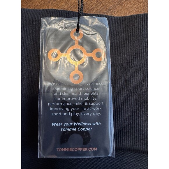 TOMMIE COPPER Womens Black Lower Back Support Leggings L 1540WR - Picture 4 of 6